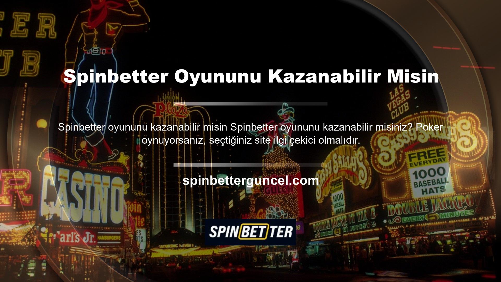 Bazı casino siteleri, kullanıcıların eğlenmesine izin vermeyebilir
