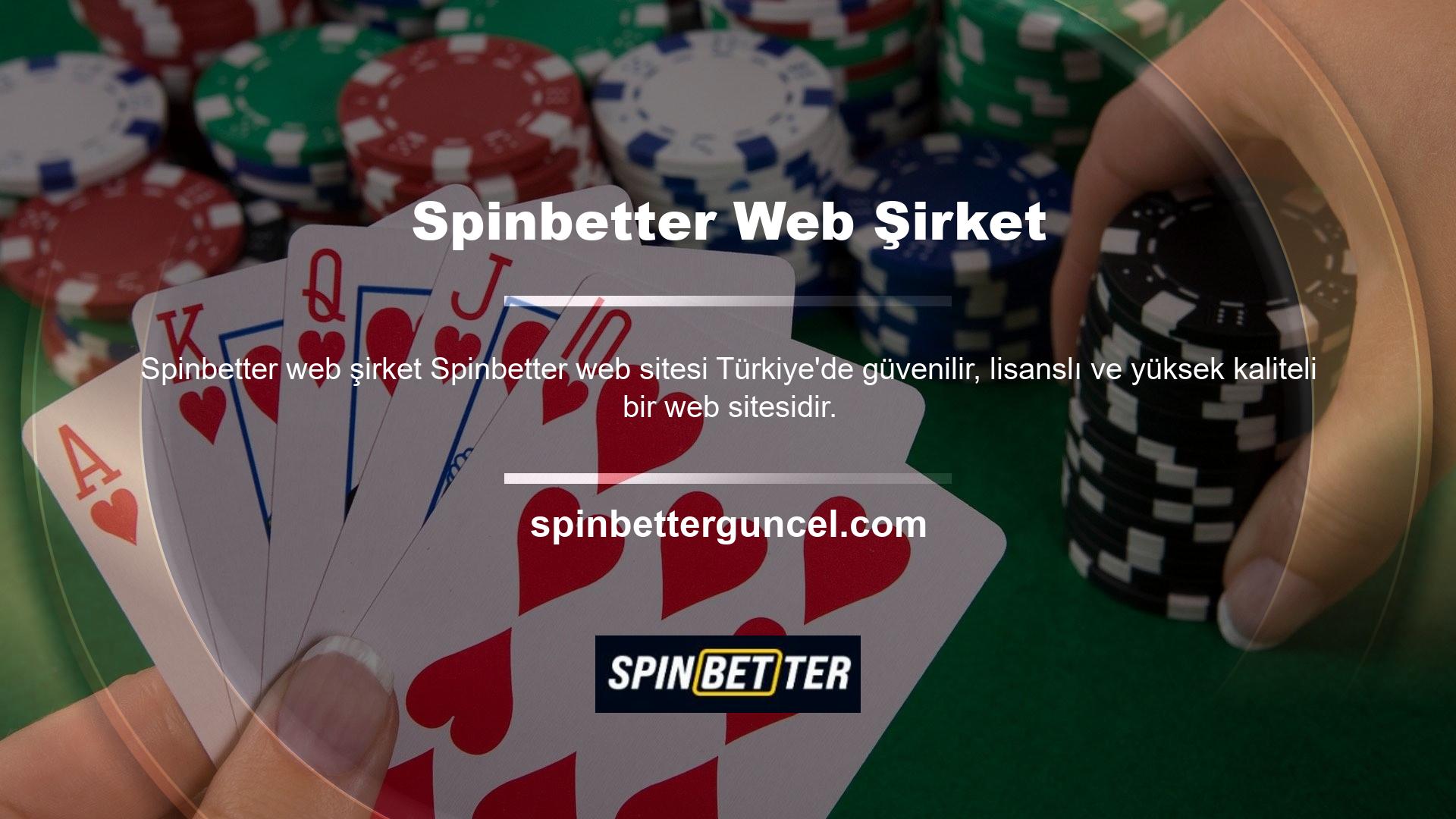 Site, Türkiye endüstrisinde en tanınmış şirketlerden biridir ve casino meraklıları tarafından çok tercih edilmektedir